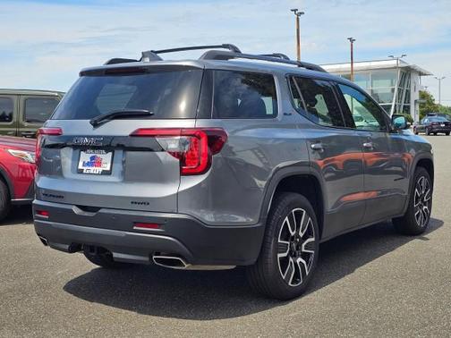 Satin Steel Metallic 2021 GMC Acadia AWD SLT