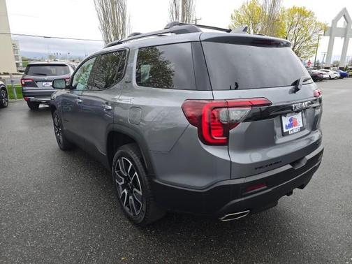 Satin Steel Metallic 2021 GMC Acadia AWD SLT