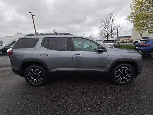 Satin Steel Metallic 2021 GMC Acadia AWD SLT