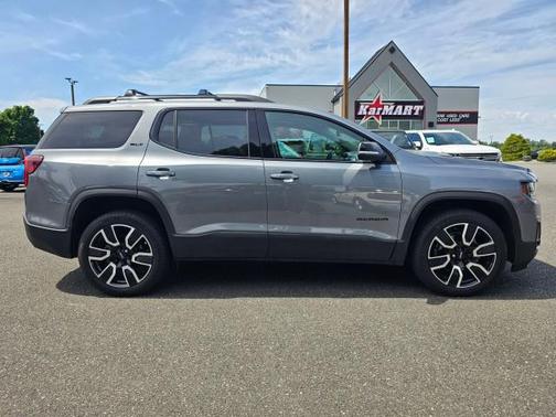 Satin Steel Metallic 2021 GMC Acadia AWD SLT