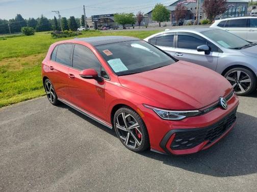 Kings Red Metallic 2025 Volkswagen Golf GTI 2.0T SE DSG