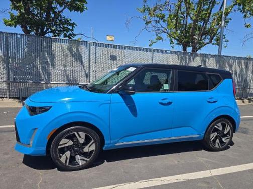 Surf Blue w/Black Roof 2024 Kia Soul GT-Line