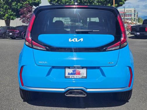 Surf Blue w/Black Roof 2024 Kia Soul GT-Line
