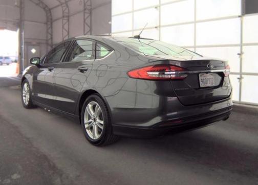 Shadow Black 2018 Ford Fusion SE