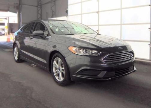 Shadow Black 2018 Ford Fusion SE