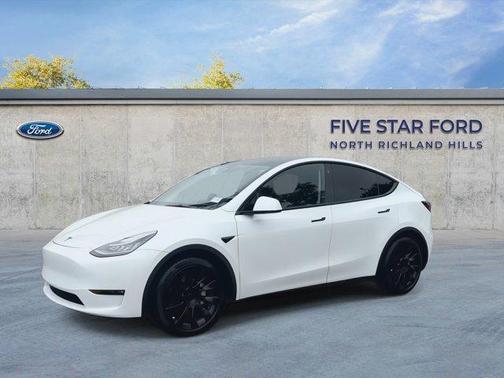 Pearl White Multi 2021 Tesla Model Y Long Range