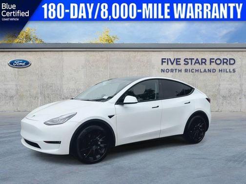 Pearl White Multi 2021 Tesla Model Y Long Range