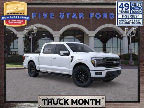 Star White 2025 Ford F-150 Lariat Truck