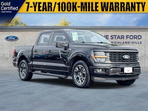 Black Metallic 2024 Ford F-150 STX