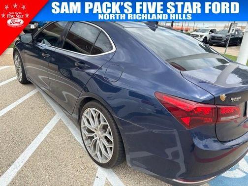 Fathom Blue Pearl 2015 Acura TLX V6 Tech