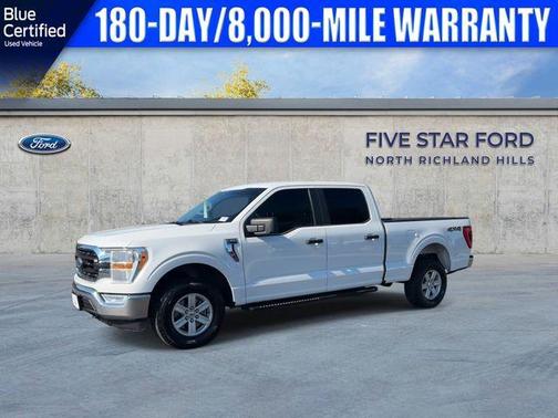 Oxford White 2022 Ford F-150 XLT
