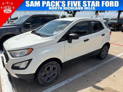 Diamond White 2020 Ford EcoSport S