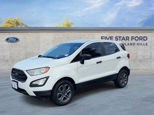 Diamond White 2020 Ford EcoSport S