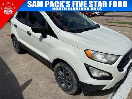 Diamond White 2020 Ford EcoSport S