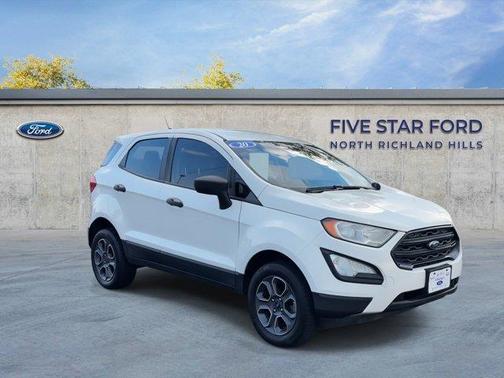 Diamond White 2020 Ford EcoSport S
