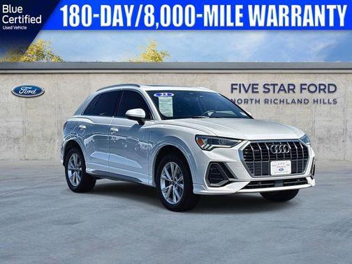 Ibis White 2023 Audi Q3 45 S line Premium