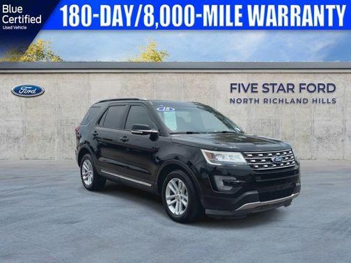 Shadow Black 2017 Ford Explorer XLT