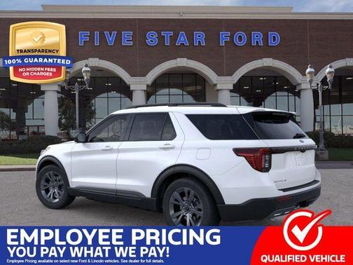 Star White 2026 Ford Explorer Active