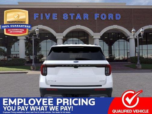 Star White 2026 Ford Explorer Active