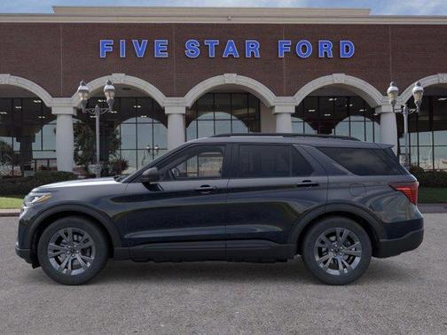 Agate Black Metallic 2026 Ford Explorer Active
