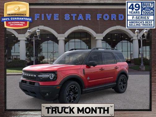 Ruby Red Metallic Tinted Clearcoat 2025 Ford Bronco Sport Outer Banks SUV