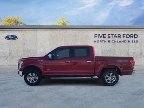 Ruby Red Metallic 2017 Ford F-150 Lariat
