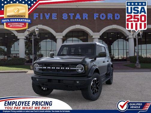 Shadow Black 2026 Ford Bronco Outer Banks