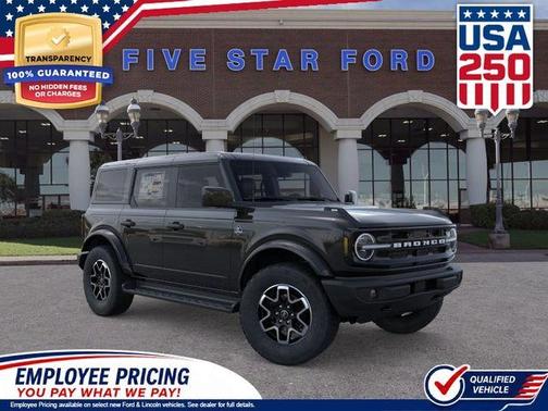 Shadow Black 2026 Ford Bronco Outer Banks
