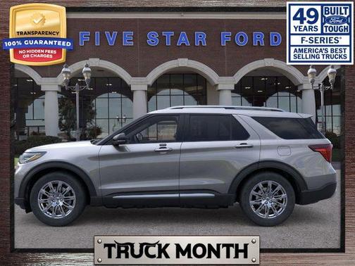 Carbonized Gray Metallic 2026 Ford Explorer Platinum
