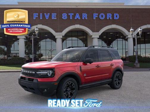Ruby Red Metallic Tinted Clearcoat 2025 Ford Bronco Sport Outer Banks SUV