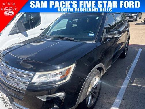 Shadow Black 2018 Ford Explorer Limited