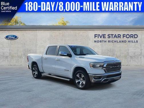 Bright White Clearcoat 2022 RAM 1500 Laramie