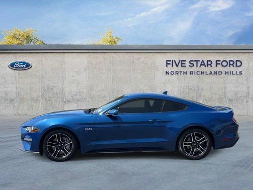 Blue Metallic 2022 Ford Mustang GT Premium