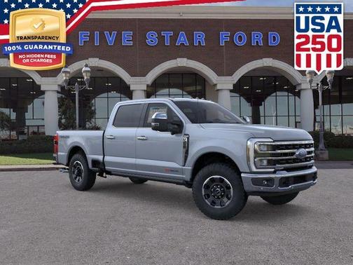 Glacier Gray Metallic 2026 Ford F-250 King Ranch Truck