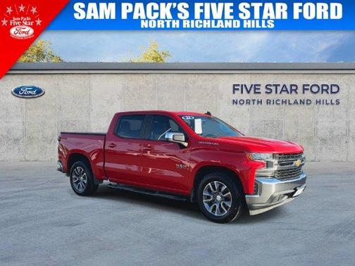 Red 2021 Chevrolet Silverado 1500 LT