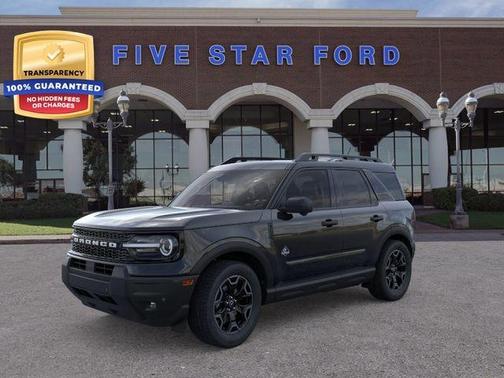Shadow Black 2026 Ford Bronco Sport Outer Banks SUV