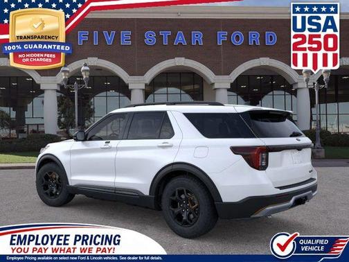 White Metallic 2026 Ford Explorer Tremor