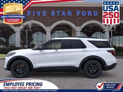 White Metallic 2026 Ford Explorer Tremor