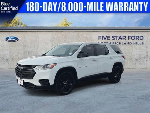 Summit White 2021 Chevrolet Traverse LS