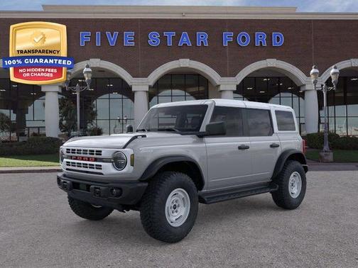 Avalanche Gray 2026 Ford Bronco Heritage Edition