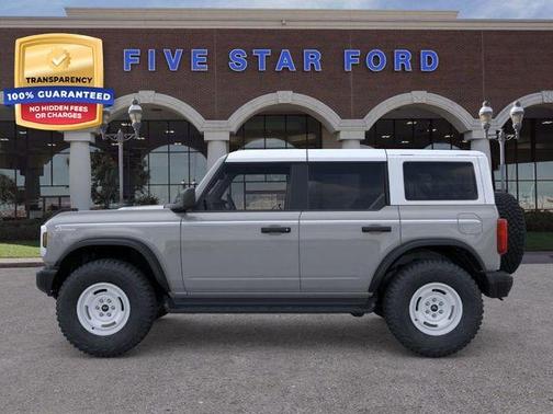 Avalanche Gray 2026 Ford Bronco Heritage Edition