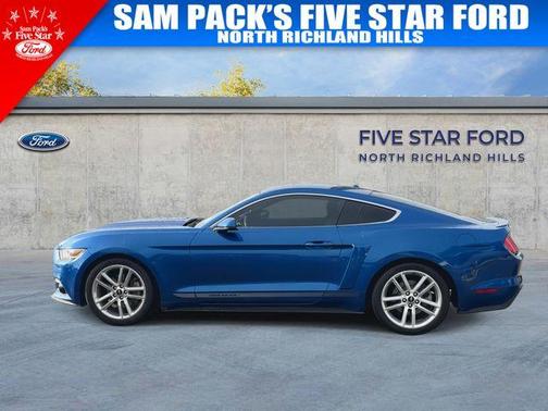Lightning Blue Metallic 2017 Ford Mustang EcoBoost Premium