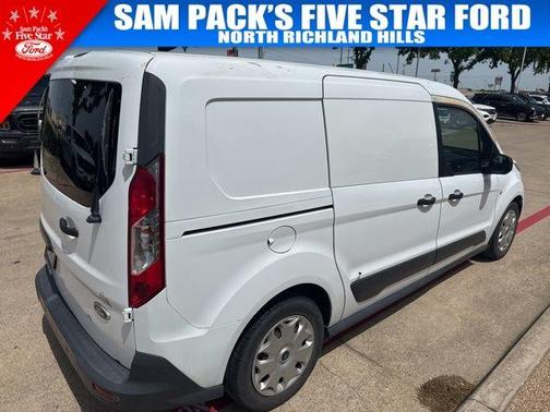 Frozen White 2015 Ford Transit Connect XLT