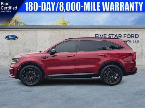 Passion Red Tintcoat 2022 Kia Sorento SX-PRESTIGE