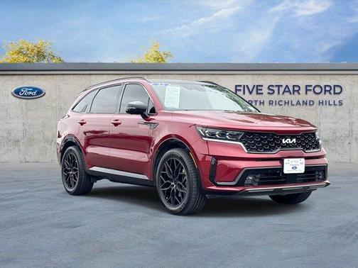 Passion Red Tintcoat 2022 Kia Sorento SX-PRESTIGE