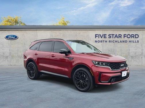 Passion Red Tintcoat 2022 Kia Sorento SX-PRESTIGE