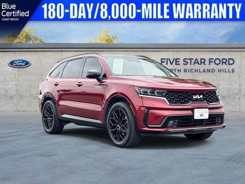 Passion Red Tintcoat 2022 Kia Sorento SX-PRESTIGE