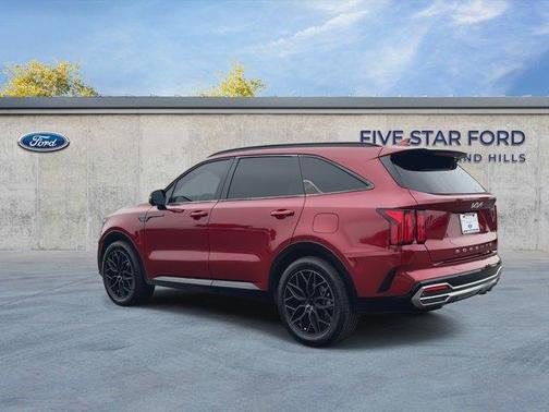 Passion Red Tintcoat 2022 Kia Sorento SX-PRESTIGE