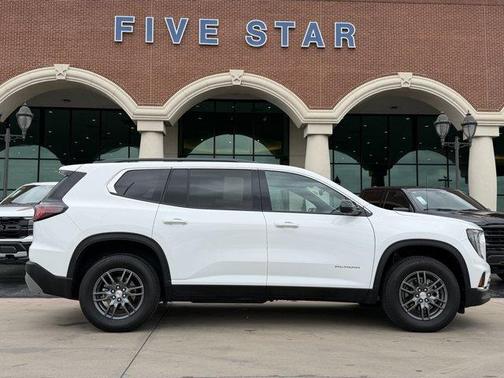 Summit White 2025 GMC Acadia Elevation