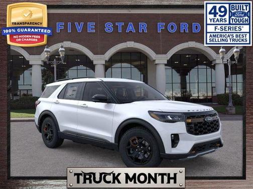 Star White 2026 Ford Explorer Tremor SUV